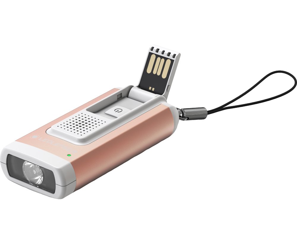 Ліхтар-брелок LedLenser K6R Safety Gold, 400 люмен (502581)